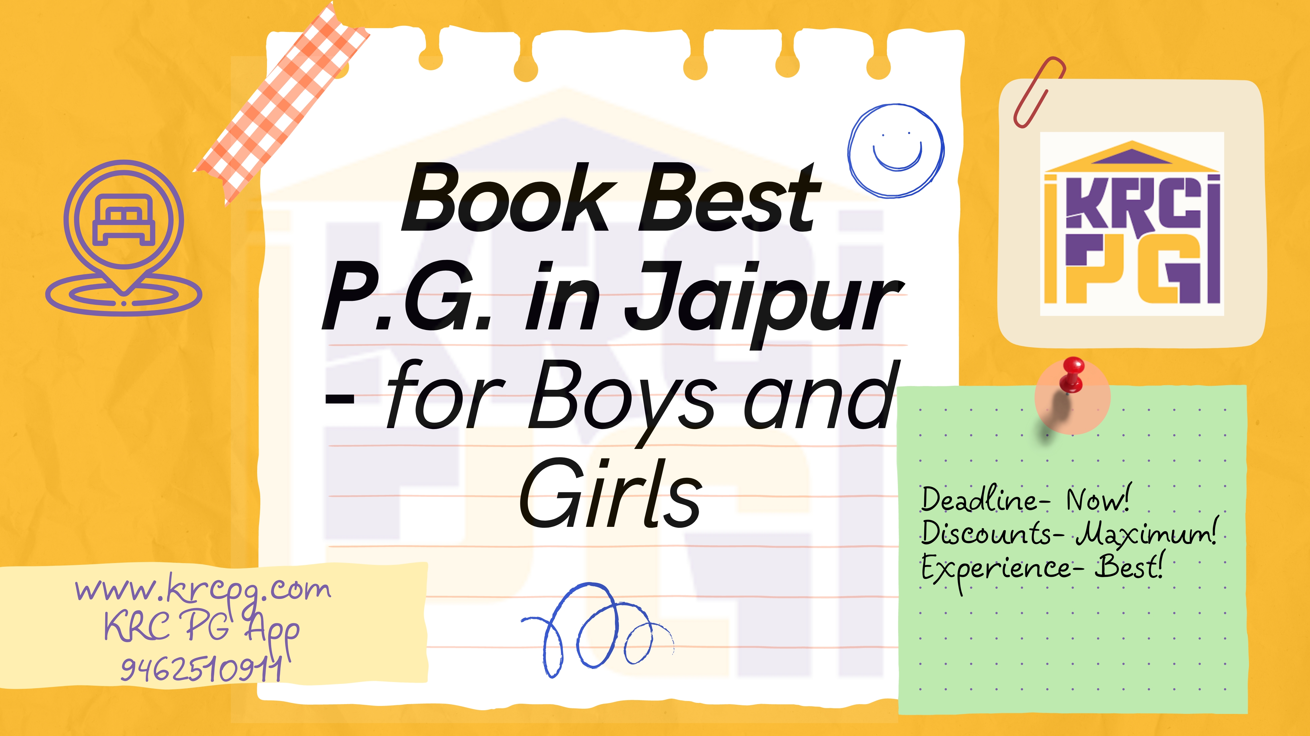 BOOK BEST P.G. IN JAIPUR – For Boys and Girls