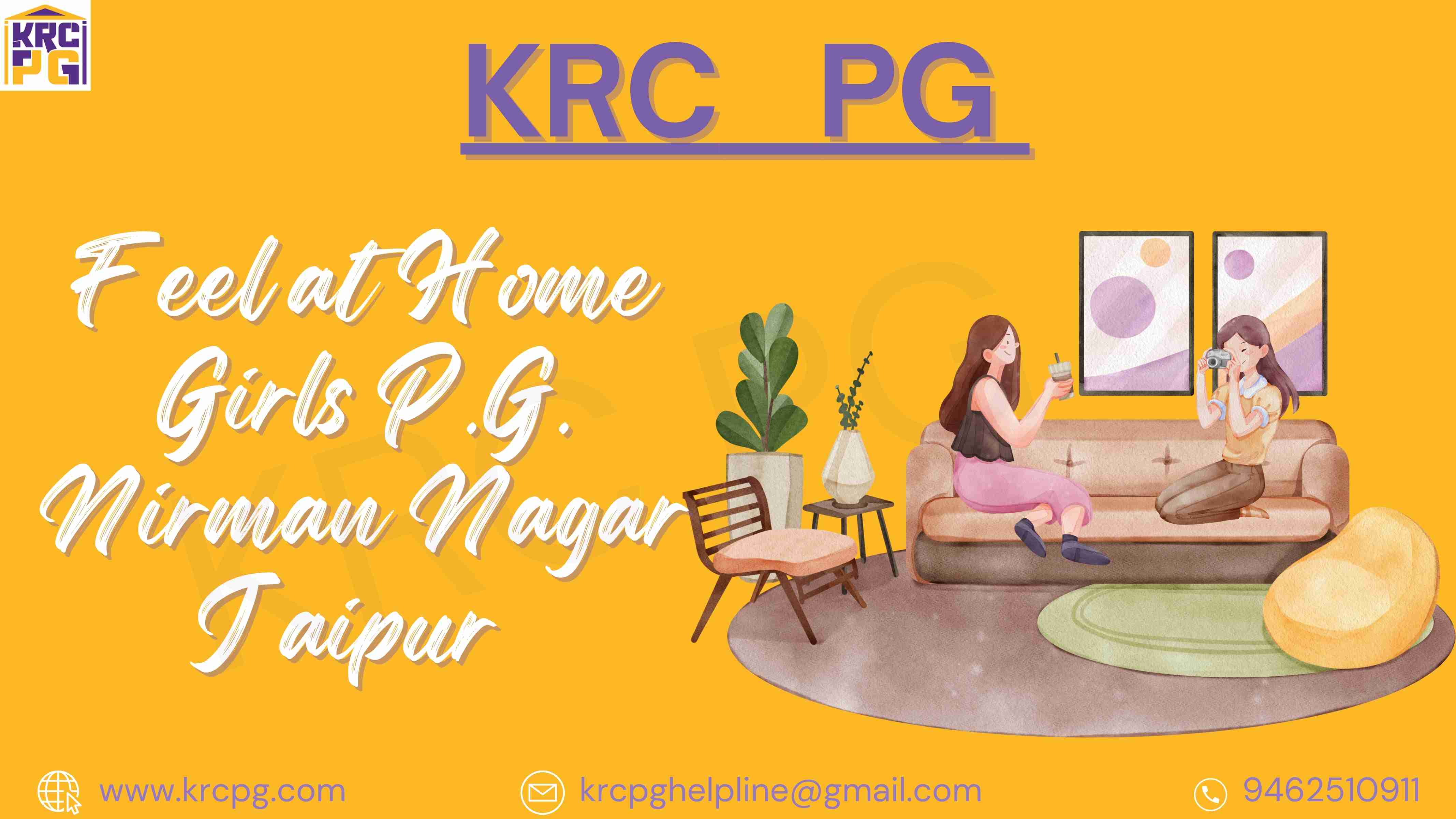 FEEL AT HOME GIRLS P.G.;  Nirman Nagar Jaipur